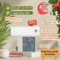 Máy lạnh Toshiba Inverter 1 HP RAS-H10E2KCVG-V - Làm lạnh nhanh, tiết kiệm điện