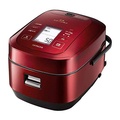 日立(Hitachi) RZ-AW3000M-R 炊飯器 5.5合 IH圧力炊き メタリックレッド