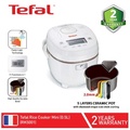Tefal RK5001 Rice Cooker Mini 0.5L Putih - Pemasak Nasi Digital dengan Teknologi Fuzzy Logic dan Sistem Pemanasan 3D