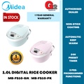 Midea MB-FS10-GN Periuk Nasi Digital 1.0L Hijau dengan Sistem Kawalan Smart Fuzzy Logic