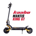 Kaabo Mantis King GT 2200W 60V 24Ah Li Gold Twin Motor Electric Scooter - Hitam atau Emas