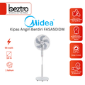 Kipas Angin Berdiri Toshiba F-ASA50ID(W) 16" Putih dengan Kontrol Mekanis dan Oszilasi 85°