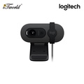Logitech Brio 100 Webcam - Full HD, Hitam