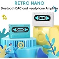 FiiO Snowsky Retro NANO Bluetooth DAC & Headphone Amplifier - Putih/Biru