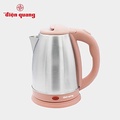 Điện Quang ĐQ EKT07 1518 - Ấm đun nước siêu tốc 1.8L, Nâu, Inox 201