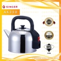 Singer AK350 5.0L Electric Kettle - Stainless Steel Body, 2200W Power, Auto Power Off & Boil Dry Protection