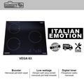 Kompor Tanam Induksi Diamante VEGA 63/LG - Low Watt Induction Cooker