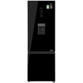 Tủ lạnh Aqua Inverter 350 lít AQR-B379MA(WGB) - Ngăn đá dưới, màu gương đen