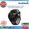 Garmin Forerunner 265 GPS Smartwatch - 46mm Black/White/Pink/Aqua, AMOLED Display, 13 Hari Bateri, Multi-Band GNSS