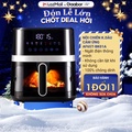 Nồi chiên không dầu Gaabor AF65T-BK01A 6.5L, màu đen, công suất 1500W