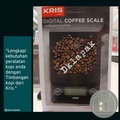 Kris ZD-328 Timbangan Kopi Digital 3 Kg - Pengukuran Akurat dan Praktis