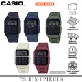 Casio CA-53WF-1B Jam Tangan Digital Kalkulator Hitam 35.4mm