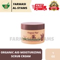 Organic Aid Moisturizing Scrub Cream 28g - Skincare Eksfoliasi