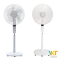 Quạt đứng Toshiba F-LSA20VN - Trắng/Ghi, 3 chế độ gió, màn hình LED