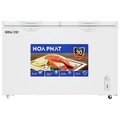 Tủ đông nằm Hòa Phát HPF AD6352, 400L, Trắng tươi sáng, Kích thước 678x1304x890mm