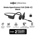 Shokz OpenComm2 UC Headset Bone Conduction Bluetooth Hitam