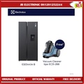 Kulkas Side by Side Electrolux ESE5441A-BID - Kapasitas Besar, Penghemat Energi