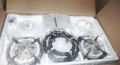 Kompor Gas Tanam Modena BH 1725 LA - Diamond Black, 730x420x120 mm, 2 Burner 3-Ring
