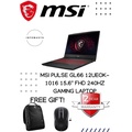 MSI Pulse GL66 Laptop Gaming 15.6" Intel Core i7-12700H, RTX 3060, 16GB DDR5, 1TB SSD