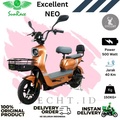 Sepeda Listrik Sunrace Excellent Neo 500W - Hi-Ten Steel Frame, RGB Light