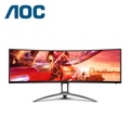 AOC AG493UCX2 49" DQHD Monitor Lengkung Permainan