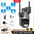V380 Pro 4K 8MP IP Camera CCTV Outdoor Dual Lensa, Kamera WiFi PTZ dengan Resolusi Tinggi dan Fitur Canggih