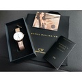 Daniel Wellington Petite Melrose 28mm Jam Tangan Wanita Quartz Stainless Steel Rose Gold