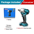 Kamolee 520N.M Impact Wrench Brushless 1/2" 20V Lithium-Ion