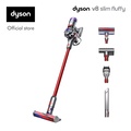 ไดสัน Dyson V8 Slim เครื่องดูดฝุ่นไร้สาย สี Iron|Red