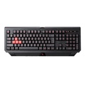 A4Tech Bloody B120 Keyboard Gaming Klasik Hitam, LED Merah, USB 2.0