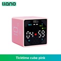 Pomodoro Cube Pomodoro Timer จับเวลาดิจิตอล พลาสติก 4.6x4.3cm สำหรับการทำงาน การเรียน และการทำอาหาร