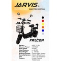 Sepeda Listrik Jarvis Falcon 20 Inci - Hitam, Putih, Merah | Baterai Lithium-ion 500Wh
