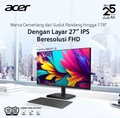 Acer EK271G Monitor LED 27 Inch IPS FHD 120Hz 1ms Gaming