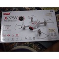 Syma X22W Drone 720p HD Kamera, 5 Minit Waktu Terbang, Pengawalan Jarak 70m, Modus Penerbangan Cerdik