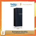 Beko ตู้เย็น 2 ประตู รุ่น B3RDNT445I40VHFSUBL สี Uniglass Ocean Blue