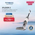 Tineco iFLOOR 2 Vacuum Cleaner - Penyedot Debu dan Pel Lantai Tanpa Kabel