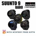 Suunto 9 Baro - Jam Tangan GPS Hitam dengan Kaca Sapphire dan Tali Silikon