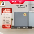 TCL ตู้เย็นมินิบาร์ รุ่น RT04XFSDG ขนาด 47 ลิตร สีเทา
