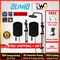 Pemanas Air Segera Alpha EVO-i - Matt Black, White | 3.8kW, Kawalan Elektronik, DC Inverter Pump