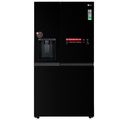 Tủ lạnh LG Inverter 635 lít Side by Side GR-D257WB - Đen, Kính chịu lực, 674L