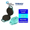 Trio TEW-230 Egg Waffle Maker - Pembuat Wafel Telur 30 Lubang dengan Pelapis Anti-Lengket