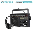 Retekess TR618 วิทยุ AM|FM|SW พกพา พร้อมเครื่องเล่น MP3 ดิจิทัล