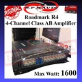 Roadmark R4 4 Channel Class AB Amplifier