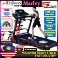 ADSports AD928 Motorize Electric Treadmill 4 Way Damping System with 15 Levels Incline