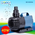 ปั๊มน้ำ SOBO BO-6000A ประหยัดไฟ กำลัง 40W สำหรับดูดน้ำเข้าระบบกรอง