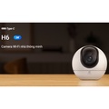 Ezviz H6 Kamera CCTV Dalaman 2880x1620, 4mm F1.6 Lensa, 353° Pan, 133° Tilt, 10m Vision Malam, Micro SD 512GB