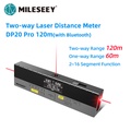 Mileseey DP20 Pro เครื่องวัดระยะเลเซอร์ 2 ทิศทาง วัดได้ไกลสุด 120 เมตร