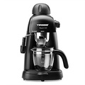 Máy Pha Cà Phê Espresso Tiross TS620 - Dung Tích 4 Ly, Màu Đen, Kích Thước 15x21x30cm