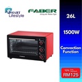 Faber FEO R26 Oven Elektrik 26L, Warna Berubah Bergantung Stok