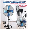 Kipas Angin Tornado Yasaka Y-1808 3in1 18 Inch Berdiri, Meja, Dinding